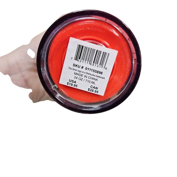 Rex Hamilton Starbucks NWT Limited Edition Floral Tumbler 24 Oz Bright Artsy - Picture 5 of 13